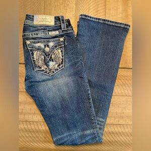 Miss Me Buckle Mid-Rise Bootcut Jeans - Size 26
